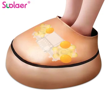 

Electric Foot Massager Machine Shiatsu Massage Heated Foot Roller Massager Vibration Health Care Tool Winter Summer Women Men