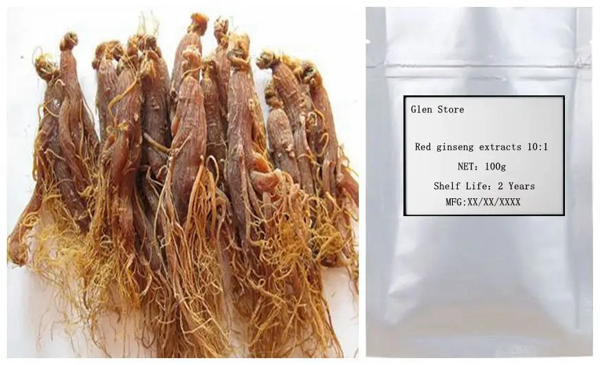 Enhancing Physical Fitness Red ginseng extracts 10:1 Enhancing immunity and anti-aging