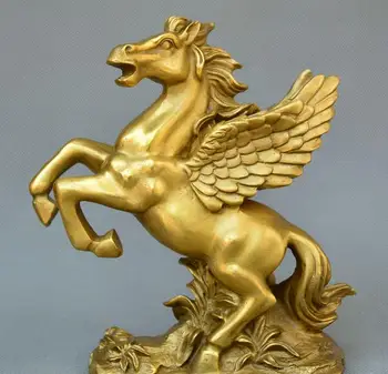 

Collect China fengshui old bronze copper Horse wealth auspicious statue
