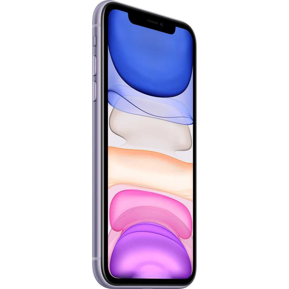 Смартфон Apple iPhone 11 MWMC2RU/A 256Gb пурпурный 3G 4G 1Sim 6.1" IPS 828x1792 iOS 13 12Mpix 802.11
