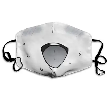 

Dust Face Mask Ahegao O-Face Mouth Mask Washeable Reusable Face Mouth Mask Protection Anti Pollution