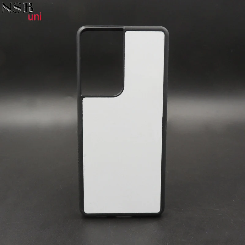 Для Sam Sung S21 Ultra Sublimation чехол для телефона Blank Customized DIY теплопередающие Чехлы черные