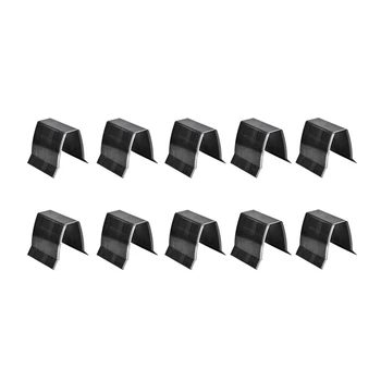 

10Pcs Leather Craft Tools Cutter Punch Belt End Flat End Die Cut Mould Set DIY for Handmade(Flat End)