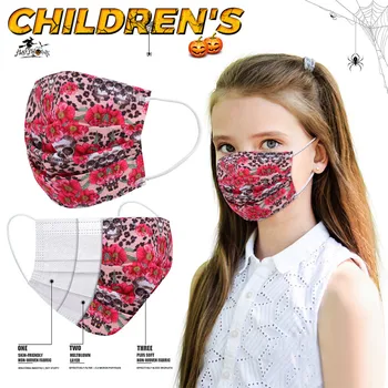 

Halloween Design Style Three Layer Filter Cotton Protection High Quality Mask For Protection For Adults Scarf Flag Bandana#3