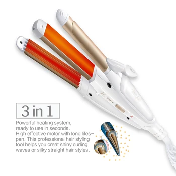 

Flat Iron Hair Straightener Professional 2 In 1 Hair Curling Straightening Iron Hair Curler Curling Iron Hair Straight Styler