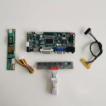 

For LP154W01-B3/TP01 LCD monitor panel LVDS 30Pin CCFL M.NT68676 screen controller drive board HDMI+VGA+DVI 1280*800 15.4" kit