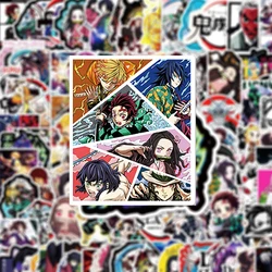 10/30/50PCS Anime Fantôme Tueur Graffiti Casque Portable Guitare Bagagerie Vélo Planche À Roulettes Étanche Mignon Autocollant En Gros 