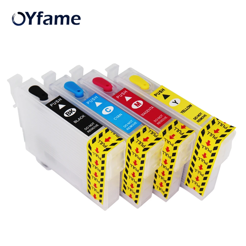 OYfame T2971 T2962 T2963 T2964 многоразовый картридж с чернилами для Epson XP231 XP431 XP241 XP 431 231 С