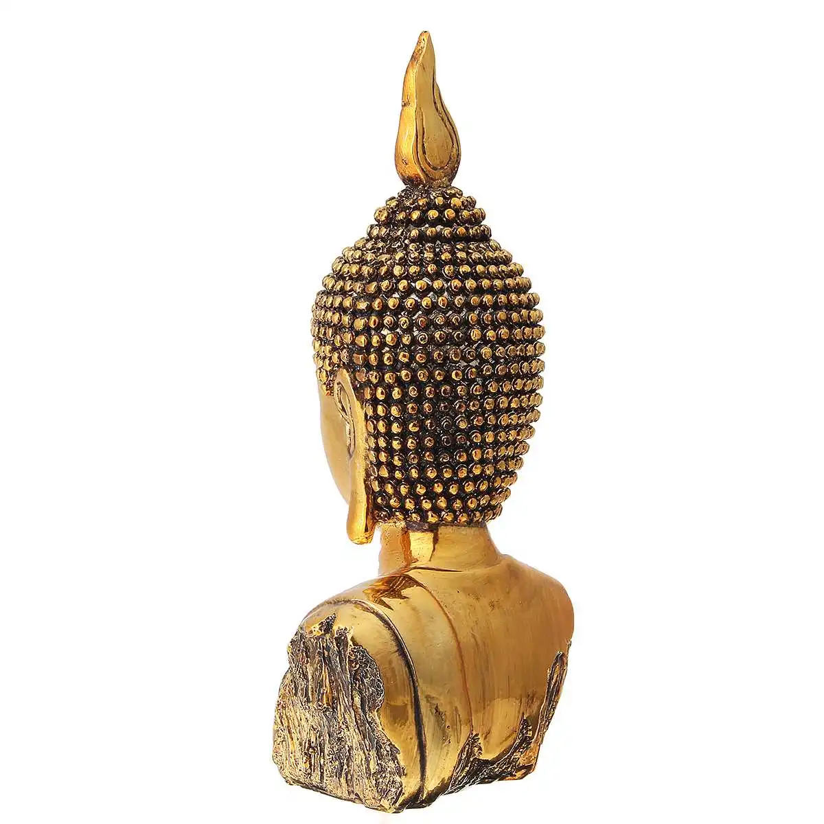 NEW Buddha Statue Resin Thailand Buddha Sculpture Hindu Fengshui Figurine Meditation Miniature Home Decor