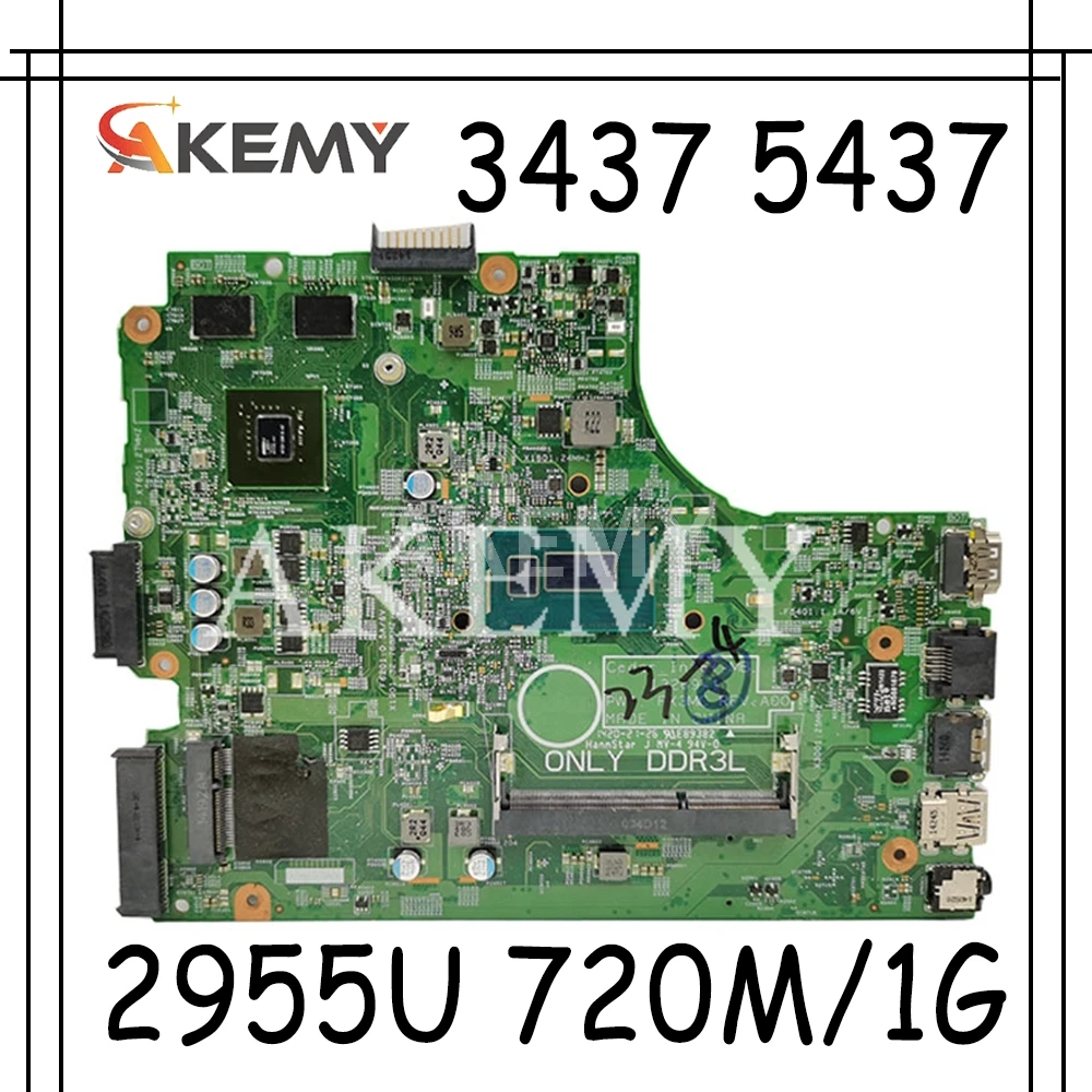 CN-0Y5JJK Y5JJK для For DELL Inspiron 3437 5437 материнская плата ноутбука DOE40-HSW 12314-1 PWB:VF0MH REV:A00 2955U