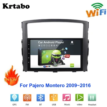 

Car radio Android multimedia player For Mitsubishi Pajero Montero 2009~2016 Car touch screen GPS Navigation Support Carplay
