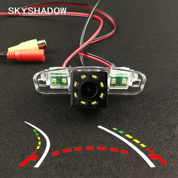 

HD Wireless Car CCD Rear Camera Fisheye 4 8 12 led dynamic Night Vision waterproof For Honda Spirior 2009-2012 Europe Accord