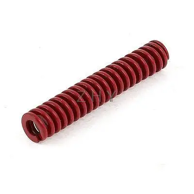

Red Medium Load Press Flat Coil Compression Die Spring 6mm x 3mm x 40mm
