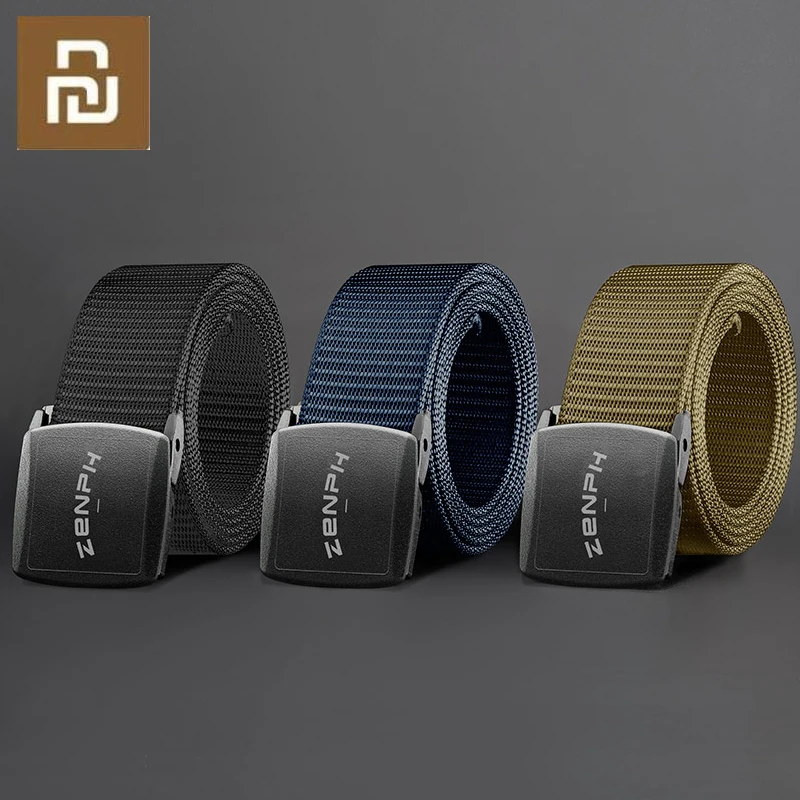 Новинка Xiaomi металлический открытый тактический ремень YKK пластиковая пряжка 96