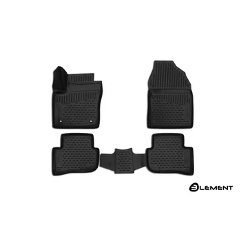 

3D mats in the interior fit for Toyota C-HR, 2016, 4WD, SUV, 4 PCs (Toyota)