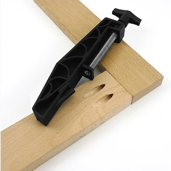 

Plastic Pocket Hole Jig Fixing Clamp Clip Slant-Hole Woodworking Tools Auger 245*110*48mm Wood Crafts DIY