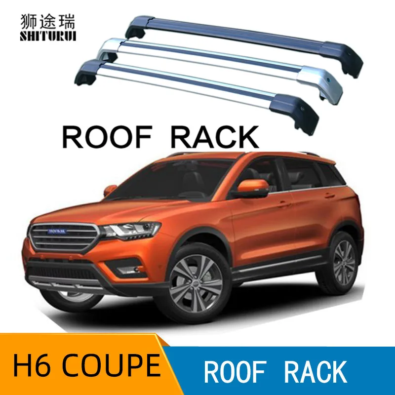 2pcs Roof Bars For Haval H6 Coupe 2017 2018 Aluminum Alloy Side Bars