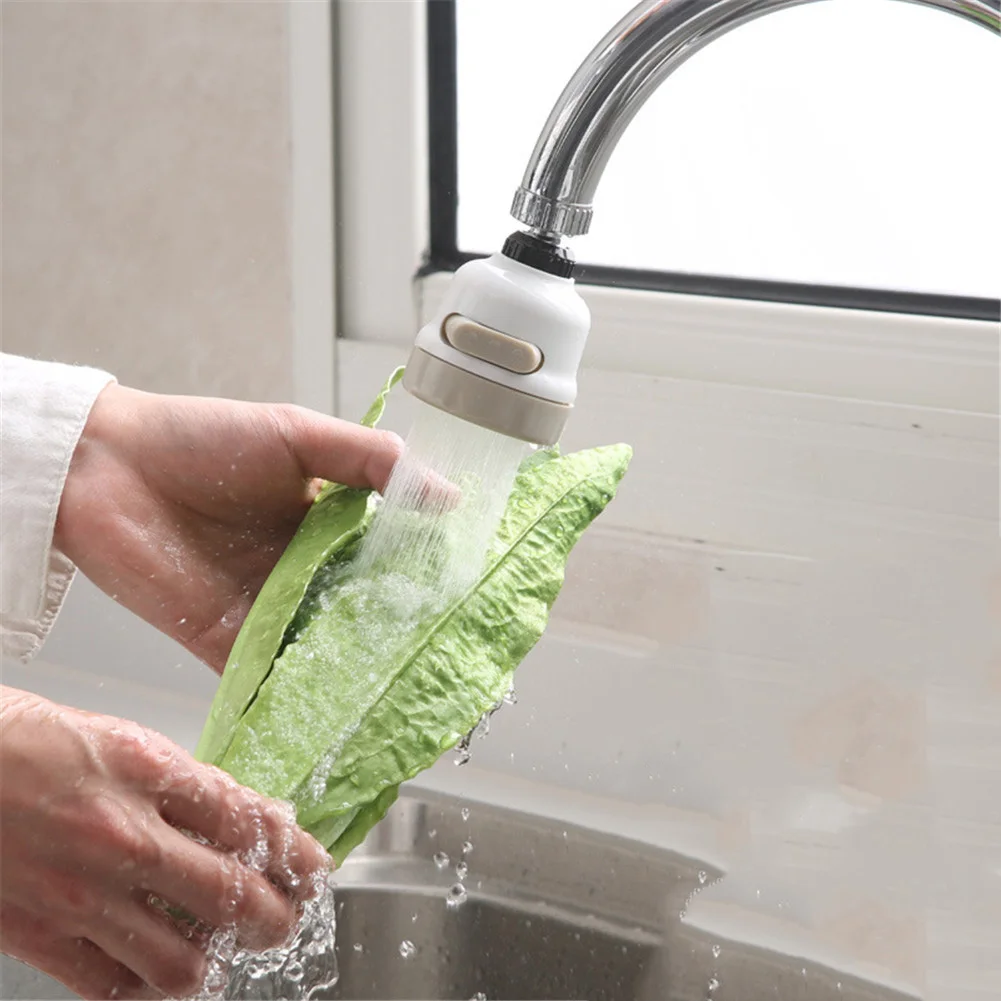 

360 Degree Water Bubbler Swivel Head Water Saving Nozzle Tap Adapter Sprinkler Clean Durable shower head Home Decor