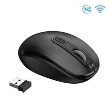 USB kablosuz fare bilgisayar fare 1600DPI ayarlanabilir optik fare ergonomik fare sessiz fare kablosuz fare Mac PC Laptop için
