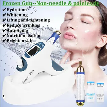 

Skin No Needle Mesotherapy Skin Rejuvenation Skin Whitening Anti-aging Device Use Products Cool Facial Lifting