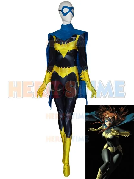 New Batgirl Cosplay Costume 3D Print Spandex Woman Zentai Bodysuit Halloween for Adult/Kids/Custom Made | Тематическая одежда и