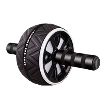 

Body Building Durable Home Abdominal Roller Muscle Training Exercise Dual Wheel Weight Loss Arm Waist Gym Equipment Portable