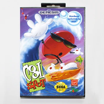 

Cool Spot Boxed Version 16bit MD Game Card For Sega MegaDrive Sega Genesis System