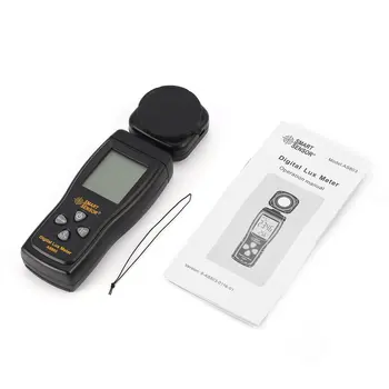 Digital photography Mini spectrometer actinomete Lux Meter light meter Luminance tester 1-200,000 Lux tools