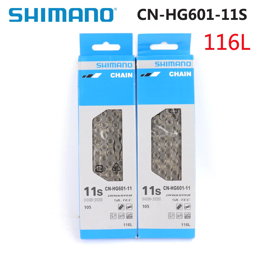 SHIMANO CN HG601 11 105 11S Оригинальная цепь 116L Соединительный штырь MTB части