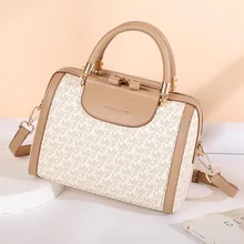 

Trendy brand female bag, large capacity, Boston bag, light luxury, high-end sense, niche one-shoulder diagonal handbag, pillow