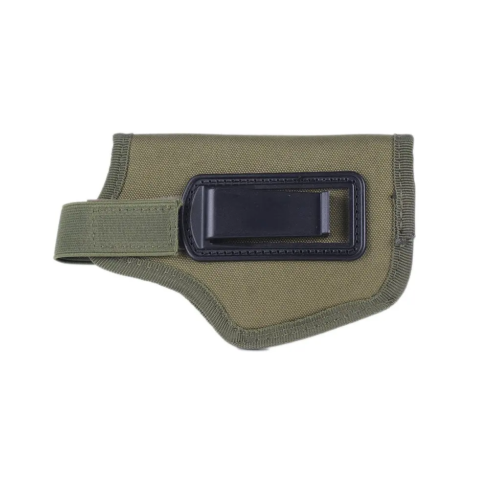 Army green Новые уличные охотничьи сумки Cs тактический пистолет скрытый ремень кобура для правой левой руки Субкомпактные пистолеты кобура безопасности - Цвет: Army green