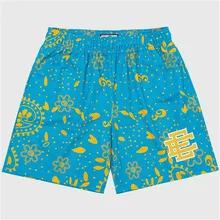 2021 Men's Casual Shorts Fitness Sports Pants Summer Gym Workout Mesh Shorts Eric Emanuel EE Basic Short NEW YORK CITY SKYLINE