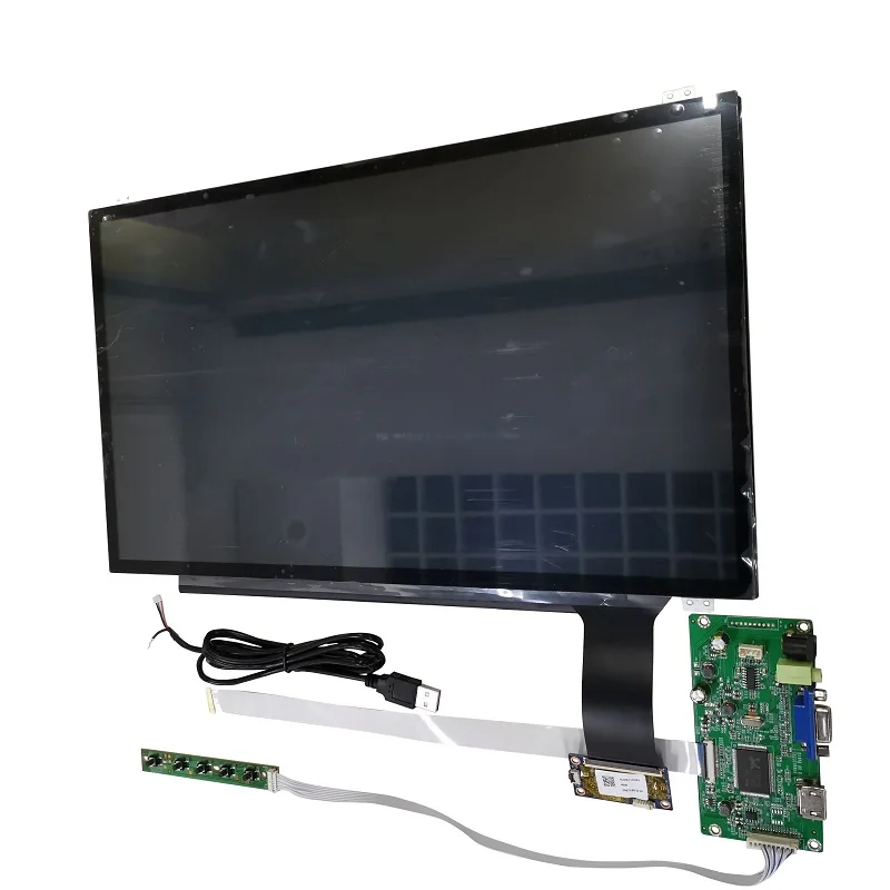 US $135.00 173 Inch Touch Display Module Kit HDMI VGA 10Point Capacitive Touch Linux WIN7 And Android System Plug And Play