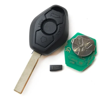 

Smart Car Remote Key For E36 E38 E39 E46 E53 E60 E61 X3 X5 Z3 Z4 1/3/5/7 Series Complete 3 Buttons Auto Key 315MHz or 433MHz