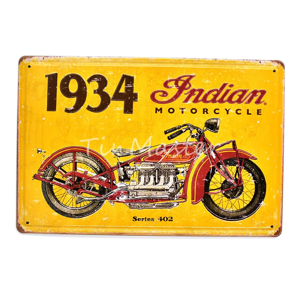 A117 Esso BSA мотоциклы с металлическим тиснением гаражный Знак Домашний Декор Винтаж ROUTE 66 плакат оловянные знаки Паб Бар Металлические настенные художественные наклейки - Цвет: A117