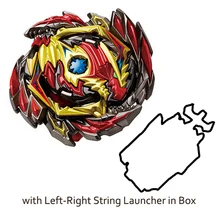 Mksafn лопасти B-145 DX Starter Venom Diabolos. Vn. Bl металлический Спиннинг игрушка гироскоп с левым и правым струнным пусковым устройством в коробке