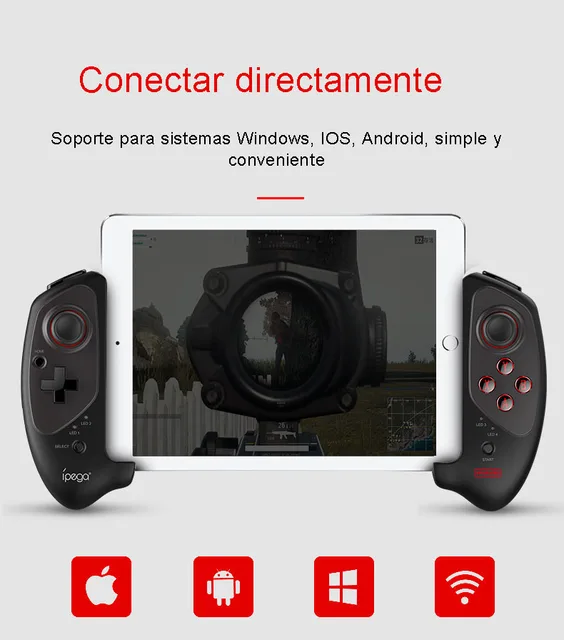 PG-9083S CControlador de Juegos Móvil, Controlador Telescópico Gamepad para  Android 6.0 Y Superior, para iOS 13.0 o Superior, para Smartphone PC Tablet  Smart TV : : Videojuegos