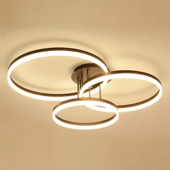 

nordic led ceiling light living room bedroom AC85-265V Living Room Ceiling Ligting luminaria ceiling light fans