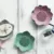 Мыльница Lotus Shape Нескользящий Портативный Силикон для Слива Воды Сплошной Цвет Сливная Мыльница Аксессуары для Ванной Комнаты
