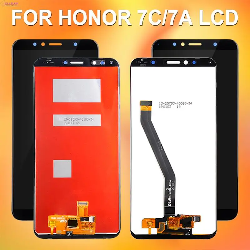 100% тест для Huawei Honor 7C дисплей сенсорный экран дигитайзер 7A Pro ЖК ATU LX1 L21 AUM-L29 L41 в