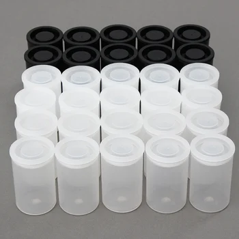 

10Pcs Plastic Can Paint Box Film Container Sample Cream Balm Jar Mini Cosmetic Storage Bottles Containers Pot Nail Arts 32x54mm