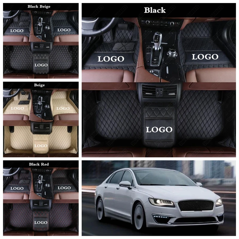 Водонепроницаемые коврики для ног автомобилей Lincoln MKC MKT MKX MKZ MKS Континентальный