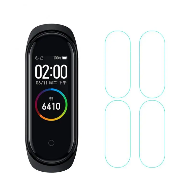 Для Xiao mi Smart Bracelet 4 закаленная Гидрогелевая пленка устойчивая к царапинам прозрачная защитная пленка для mi Band 4