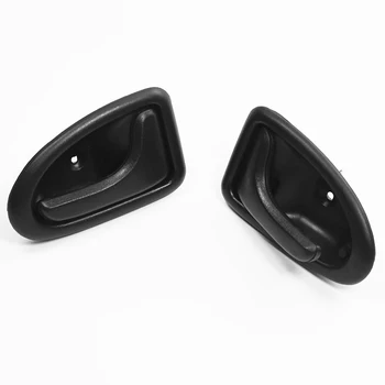 

1Pc Black Left Right Side Car Interior Door Handle Knob Hand Handles For Renault Clio 1999-up Scenic 1999-2005 Megane 1998-2002