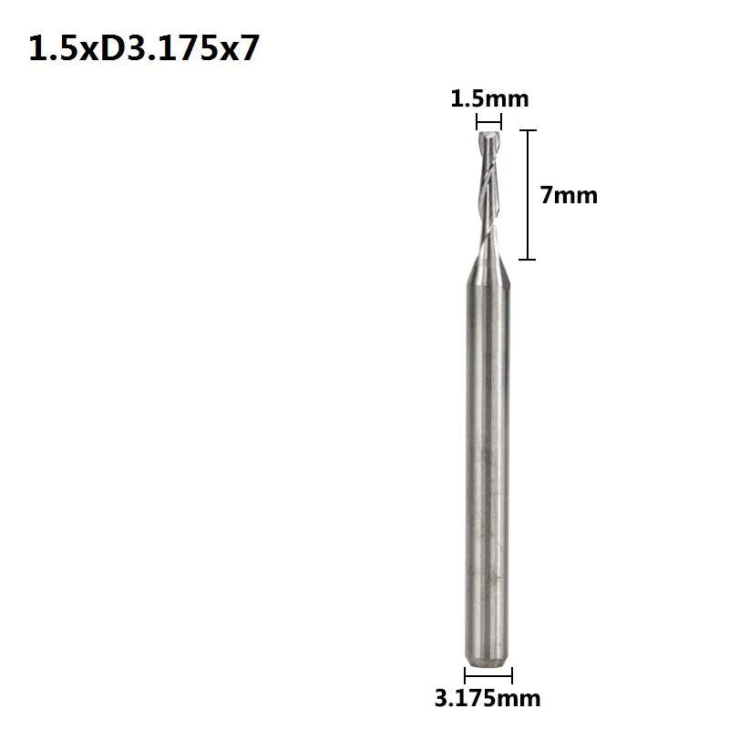 Fresa in Metallo Duro 2 mm Proxxon