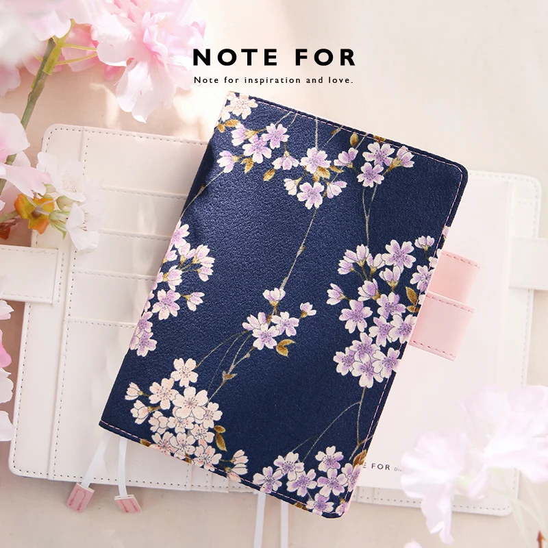 

Note For Sakura Creative Fitted Journal Cover Suit For Standard A5/A6 Paper Book 2020 Limited Edition