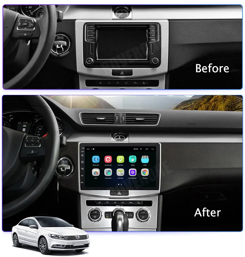 Passat B6 dashboard