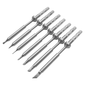 

5Pcs TS100 Electric Soldering Iron Tips Lead Replacement Various Models Tip TS-K KU I D24 BC2 C4 BC3 ILS JL02 B B2 C1