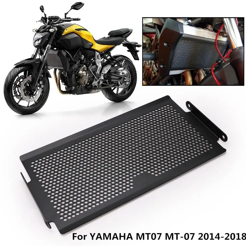 Для Yamaha MT07 MT-07 mt 07 2014 2015 2016 2018 решетка радиатора мотоцикла гриль Защитная крышка