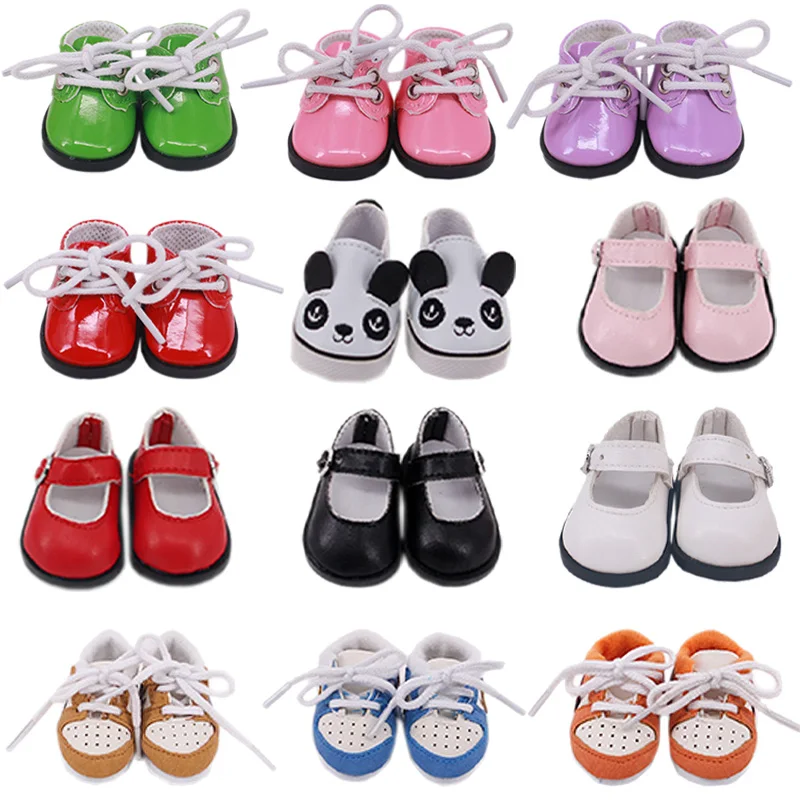 5cm Doll Shoes Boots Panda PU For 14.5 Inch Nancy American Paola Reina Doll&amp1/6 Bjd EXO Generation Girl`s Toy | Игрушки и хобби
